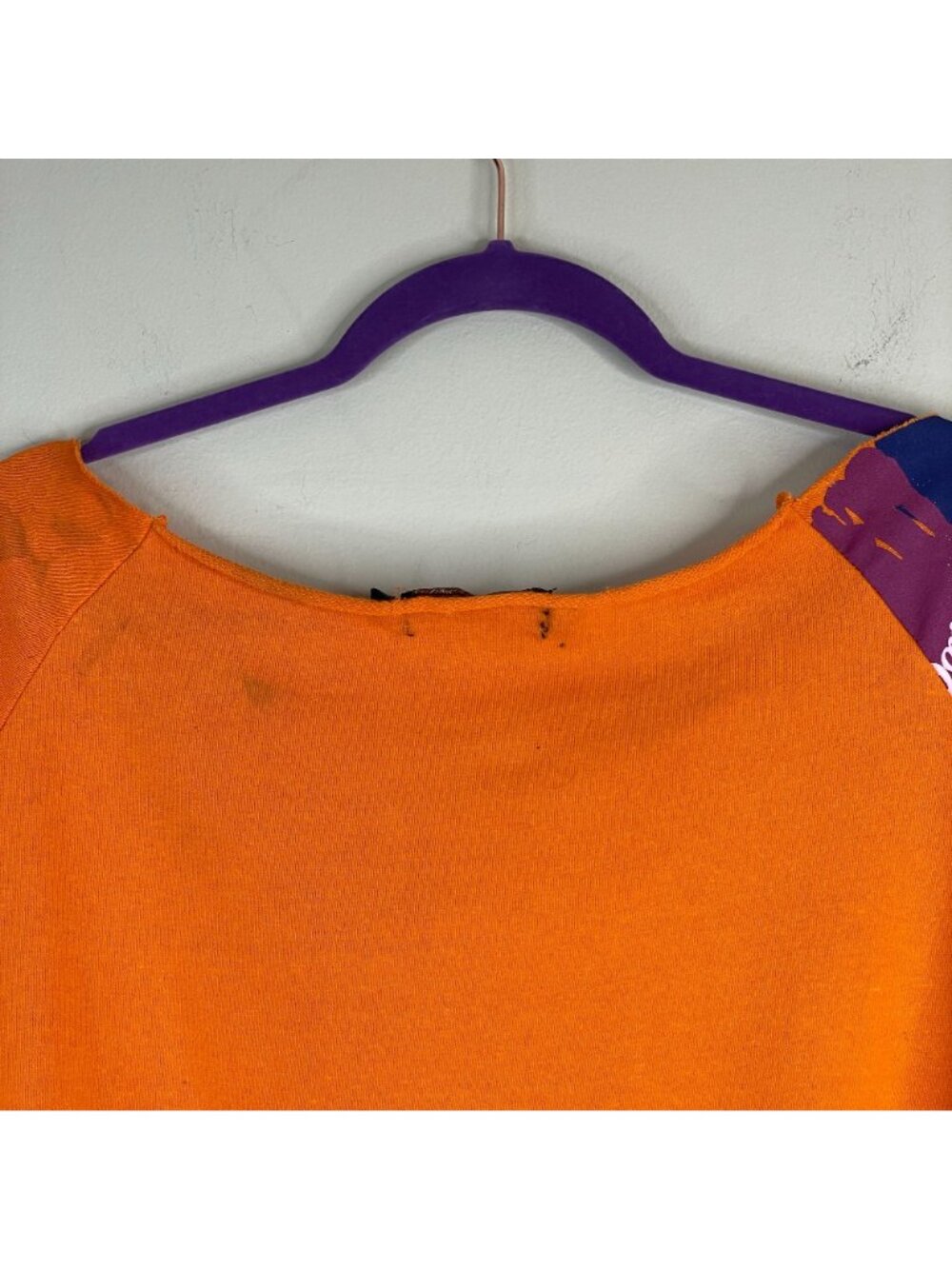 Coogi Knit Top Womens XLarge Urban Hip Hop Raw Edge Neck Tie Detail Big Logo - Picture 14 of 16